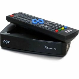 CGV CGV3322107006103 Receptor Grabador TNT ETIMO FP-2 con DVB-T2 HEVC 265, disco duro integrado y Full HD