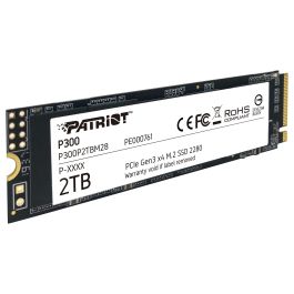Patriot P300 2TB SSD M.2 NVMe PCIe 3.0 x4 - Velocidad Lectura 2100 MB/s, Escritura 1650 MB/s, P300 PE761