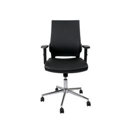 Silla Giratoria Q-Connect Respaldo Medio De Similpiel Regulable En Altura 980+100x630x625 mm Color Negro Precio: 130.5000004. SKU: B14F9J726T