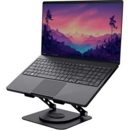 Trust Soporte elevador metálico plegable para portátil 25482, hasta 16", giratorio y altura ajustable