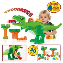 Juego construccion dinosaurio bloques 30 piezas ¡electrónico con 4 sonidos! Juego construccion dinosaurio bloques 30 piezas ¡electrónico con 4 sonidos!