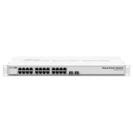 Mikrotik CSS326-24G-2S+RM Switch Gigabit Ethernet 26 Puertos 24x RJ45 10/100/1000 SFP+ PoE IN Precio: 152.78999967. SKU: B1CFXCC2S2
