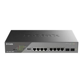 D-Link DSS-200G Switch Gigabit Ethernet 8x 10/100/1000 Mbps PoE, 2x SFP 1000 Mbps, PoE 130W, 6kV Protección Contra Sobretensiones, Color Gris Precio: 254.50000059. SKU: B1F6W8J4WK