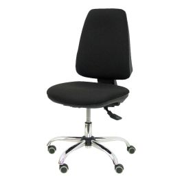 PIQUERAS Y CRESPO Silla Elche S 24 horas bali negro base cromada ruedas parque PIQUERAS Y CRESPO Silla Elche S 24 horas bali negro base cromada ruedas parque