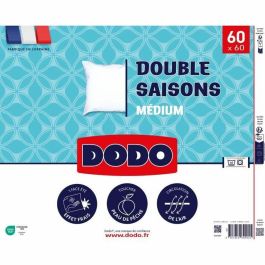 DODO - Almohada doble estación - 60 x 60 cm - 100% Poliéster VOLUPT'AIR - Blanco Precio: 28.49999999. SKU: B1G93BJ9VQ