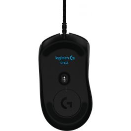 Logitech G403 Gaming Prodigy - Ratón óptico USB con cable, 6 botones, 12000 DPI, negro