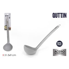 Cucharón de silicona con mango de acero Quttin (24 Unidades) Precio: 54.58999942. SKU: B1F87BQGBY