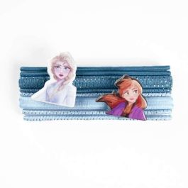 Accesorios pelo elásticos 8 piezas frozen 2 8.0 x 12.5 x 1.0 cm