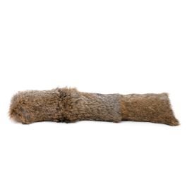 Gloria Cojín Grande Gehry para Gato Piel de Conejo 100% Natural Fabricado en España 40x11 cm