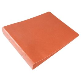 Carpeta De 2 Anillas 40 mm Redondas Liderpapel Cuarto Apaisado Carton Cuero