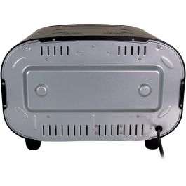 UNOLD 68805 Don Alfredo - Horno de Pizza Eléctrico Digital, 1 Pizza (30 cm, Hasta 450 °C), Piedra de Cocina, Negro y Acero Inoxidable, 1700 W