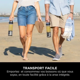 Ninja BC151EUBK Licuadora de vaso 0,53 L Picahielos Negro