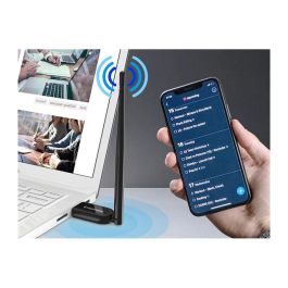 Conceptronic ABBY07B Adaptador Bluetooth 5.1 NanoUSB Inalámbrico USB 100m Negro