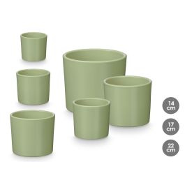 Set 3 Macetas Cilindro 14 17 22Cm Menta Mate Ibergarden Set 3 Macetas Cilindro 14 17 22Cm Menta Mate Ibergarden Precio: 15.49999957. SKU: B12XVTZE8S