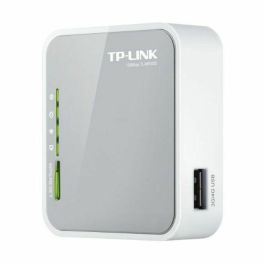 TP-Link TL-MR3020 Router Portátil Wi-Fi N150 Mbps (2.4 GHz) para Módem USB 3G/4G, Ethernet Rápido, Gris/Blanco TP-Link TL-MR3020 Router Portátil Wi-Fi N150 Mbps (2.4 GHz) para Módem USB 3G/4G, Ethernet Rápido, Gris/Blanco