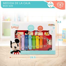Xilófono Disney Madera Plástico 26 x 2,2 x 15 cm (6 Unidades) Xilófono Disney Madera Plástico 26 x 2,2 x 15 cm (6 Unidades)