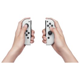 Nintendo Switch OLED Blanca - Consola de Videojuegos con Pantalla OLED de 7 Pulgadas y 64 GB