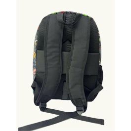 Toybags Pixel 25 Mochila Escolar Minecraft Adaptable a Carro, Espaldera Acolchada, 40x30x14 cm, Textil, para niños 7+ años