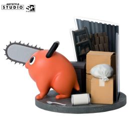 ABYstyle Studio Figura Pochita Chainsaw Man de PVC 10 cm - Pack de 2 Figuras Coleccionables