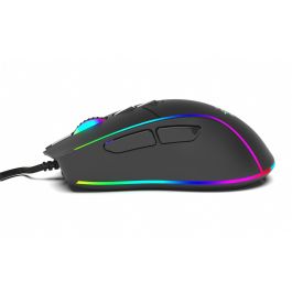 INCA IMG-GT16 Gaming Maus 6400 DPI RGB 7 Tasten USB - Negro