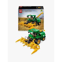 LEGO Technic 42168 John Deere 9700 Forage Harvester con dirección trasera y cabezales para maíz, juguete construcción +9 años