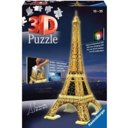 RAVENSBURGER 3D Puzzle Eiffel Tower Night Edition 216 piezas Precio: 46.9953352. SKU: B1BAY62HKF