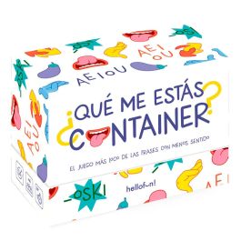 HELLOFUN! Juego ¿Qué Me Estás Container? español - Adivina Frases con Retos Divertidos, para Mayores de 12 Años Precio: 18.49999976. SKU: B1D2Y9HSSR