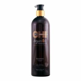 Farouk CHI ARGAN OIL Champú Hidratante Cabello Seco y Dañado, con Aceite de Argán, restaura humedad, vitaminas y antioxidantes, 757 ml