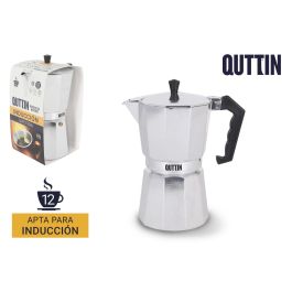 Cafetera de aluminio para 12 servicios con inducción Quttin (6 Unidades) Precio: 89.69000007. SKU: B1E3NN6FRZ