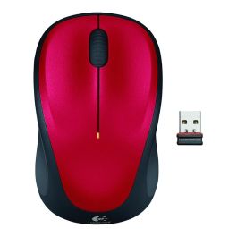Logitech Ratón Inalámbrico M235, RF Wireless, Pila Alcalina, Color Rojo Precio: 23.59000028. SKU: S55080734