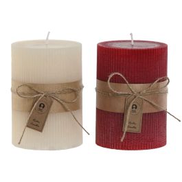 DKD Home Decor Vela Navidad Tradicional Rojo Blanco 10 x 14 x 10 cm (6 Unidades) Precio: 54.49999962. SKU: B1BYWNP62F
