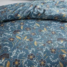 Today TOD3574641288921 Juego de cama Crazy Estampado floral para 2 personas 220 x 240 cm Azul