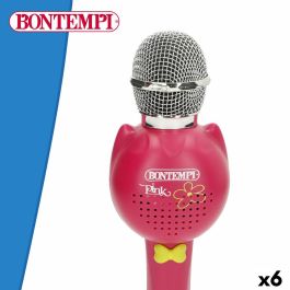Micrófono Karaoke Bontempi 6 Unidades Micrófono Karaoke Bontempi 6 Unidades