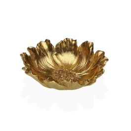 Centro de Mesa Versa Dorado Flor 17 x 5,2 x 17,5 cm Precio: 9.9499994. SKU: B154TY3GBK