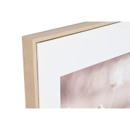 DKD Home Decor Cuadro Scandi Blanco Beige 4 x 100 x 75 cm Lienzo 2 Unidades