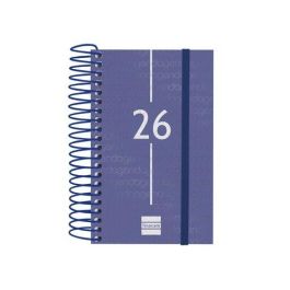 Finocam Agenda Espiral 2026 1 Día/Página Tapa PP Azul Mini 79x127mm Precio: 8.68999978. SKU: B13KQ28GL3