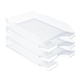 Bandeja Sobremesa Plastico Q-Connect Transparente 240x70x340 mm