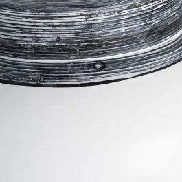 Jarrón Blanco Terracota 26 x 28 x 48 cm