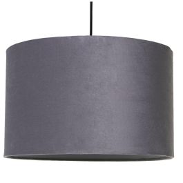 Lámpara de Techo Alexandra House Living Negro Gris Metal 38 x 24 x 38 cm