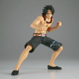 Banpresto BP28931P Figura Coleccionable Portgas D. Ace One Piece Battle Record Collection 13 cm PVC y ABS con base
