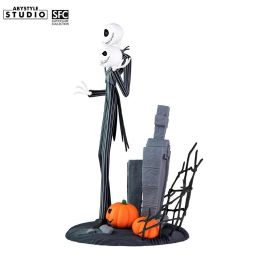 Abystyle Figura Jack Skellington Pesadilla Antes de Navidad Coleccionable con 3 Cabezas Intercambiables de PVC 20cm
