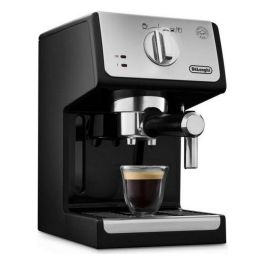 Delonghi Cafetera Espresso de Bomba ECP33.21.BK - 15 Bares - Negro / Plata