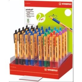 Stabilo Pointball Bolígrafo Retráctil Recargable 6 Colores Surtidos - Expositor De 32 Unidades Precio: 45.69000051. SKU: B1D5JVDSHJ