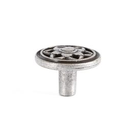 GIUSTI Pomo de Zamak de 35mm, Serie Romantic, en Acabado Plata Precio: 2.6899994. SKU: B15GLYLEQF