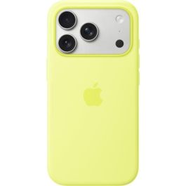 Apple MGFF4ZMA Funda de silicona para iPhone 17 Pro con MagSafe - Amarillo neón