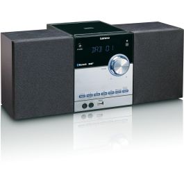 Lenco MC-150 Microcadena Digital con Radio DAB+/FM, Reproductor CD/USB/MP3, Bluetooth y Pantalla LCD Negra