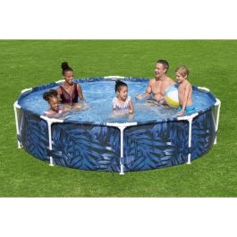 Piscina tubular elevada BESTWAY - Steel Pro - 305 x 66 cm - Redonda Piscina tubular elevada BESTWAY - Steel Pro - 305 x 66 cm - Redonda