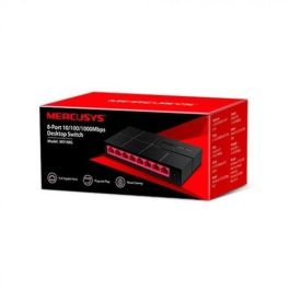 MERCUSYS MS108G Switch de 8 Puertos Gigabit Ethernet 10/100/1000 Mbps No Administrado Precio: 15.49999957. SKU: S5603580