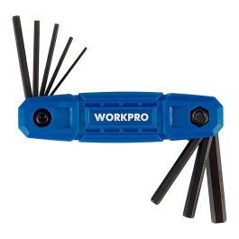 Workpro Llaves Allen Plegables Cr-V Mango Ergonómico Reforzado, Juego Métrico de 8 Piezas (1.5-8mm) Workpro Llaves Allen Plegables Cr-V Mango Ergonómico Reforzado, Juego Métrico de 8 Piezas (1.5-8mm) Precio: 5.50000055. SKU: B1FKT3GYF2