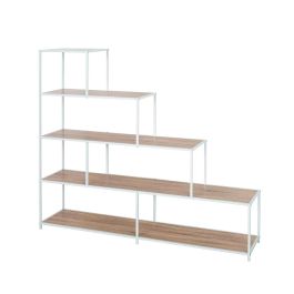 Estantería Versa Blanco PVC Metal Madera MDF 33 x 135 x 150 cm Precio: 79.79000029. SKU: B12FG6TSGC